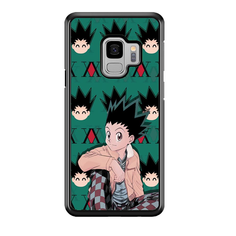 Hunter X Hunter Gon Relax Mode Samsung Galaxy S9 Case-Rubber Black (2D Case)-Oxvistore