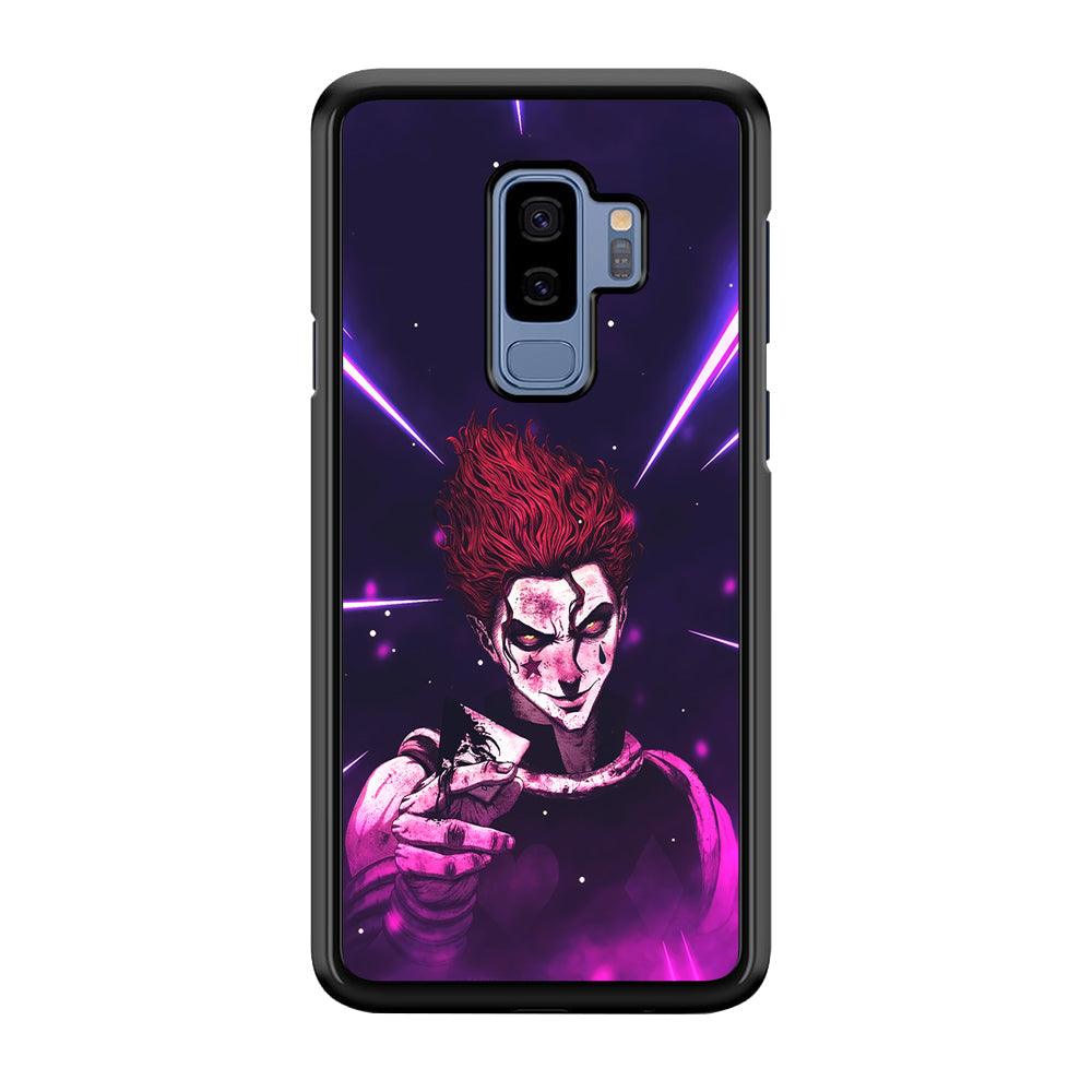 Hunter X Hunter Hisoka Gift Card Samsung Galaxy S9 Plus Case-Rubber Black (2D Case)-Oxvistore