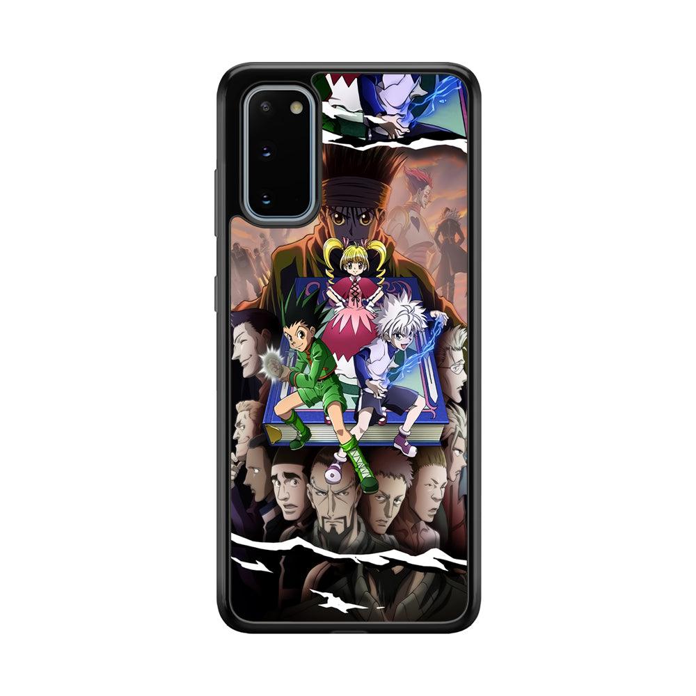 Hunter x Hunter Book of Secret Samsung Galaxy S20 Case-Rubber Black (2D Case)-Oxvistore