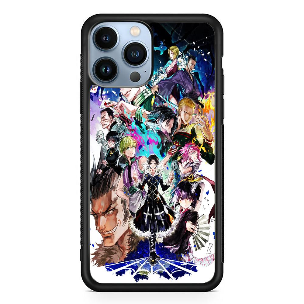 Hunter x Hunter Genei Ryodan 2D Rubber Phone Case-Black-Oxvistore