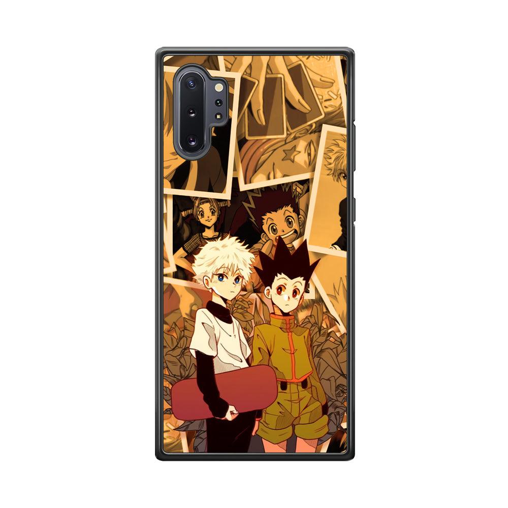 Hunter x Hunter The Comrade Assembly Samsung Galaxy Note 10 Plus Case-Rubber Black (2D Case)-Oxvistore