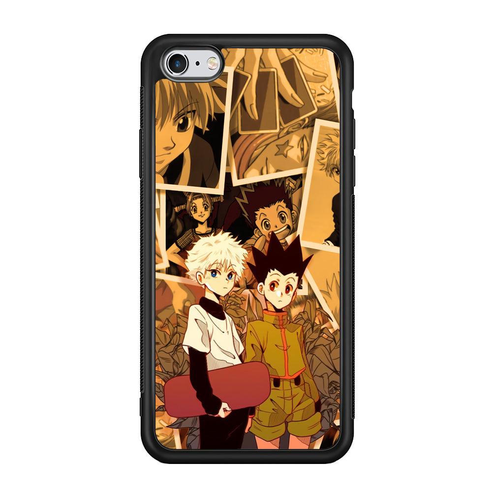 Hunter x Hunter The Comrade Assembly iPhone 6 Plus | 6s Plus Case-Rubber Black (2D Case)-Oxvistore