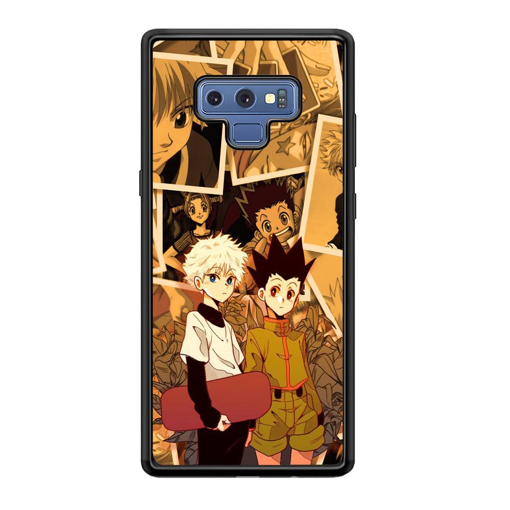 Hunter x Hunter The Comrade Assembly Samsung Galaxy Note 9 Case-Rubber Black (2D Case)-Oxvistore