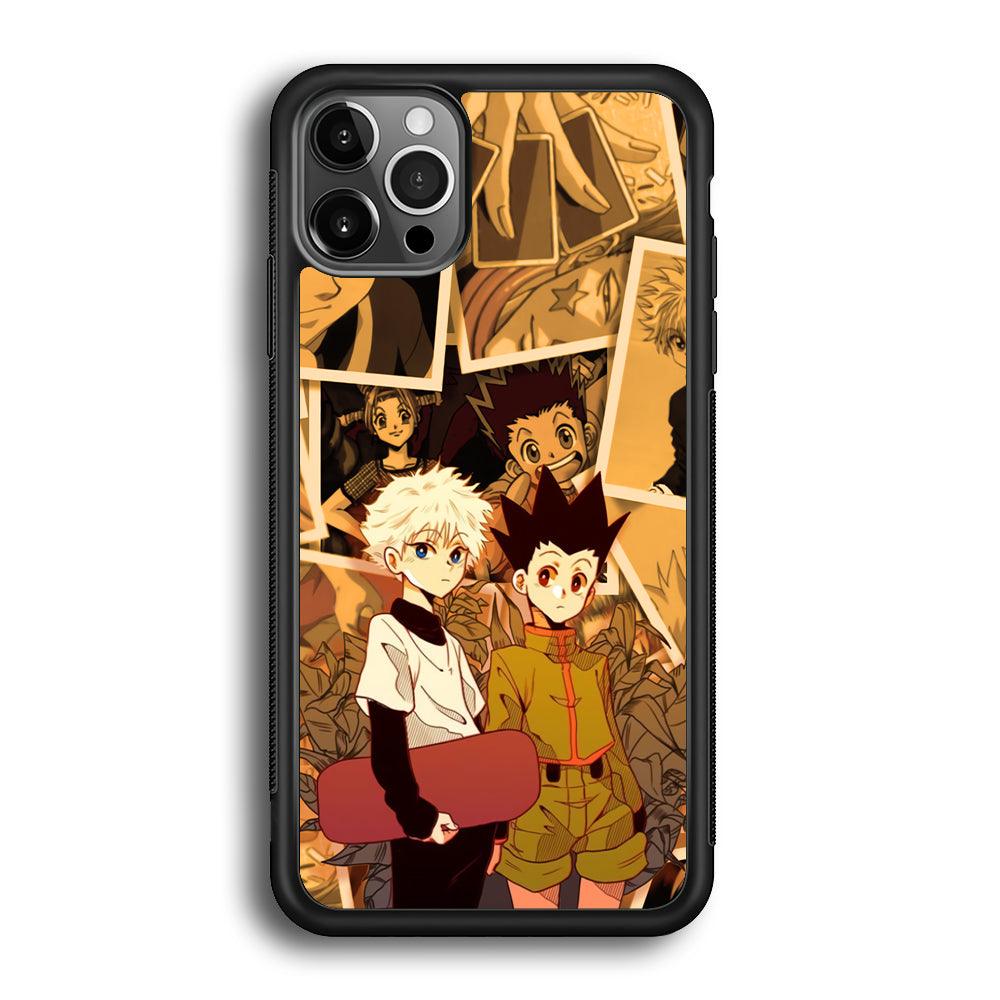 Hunter x Hunter The Comrade Assembly iPhone 12 Pro Case-Rubber Black (2D Case)-Oxvistore