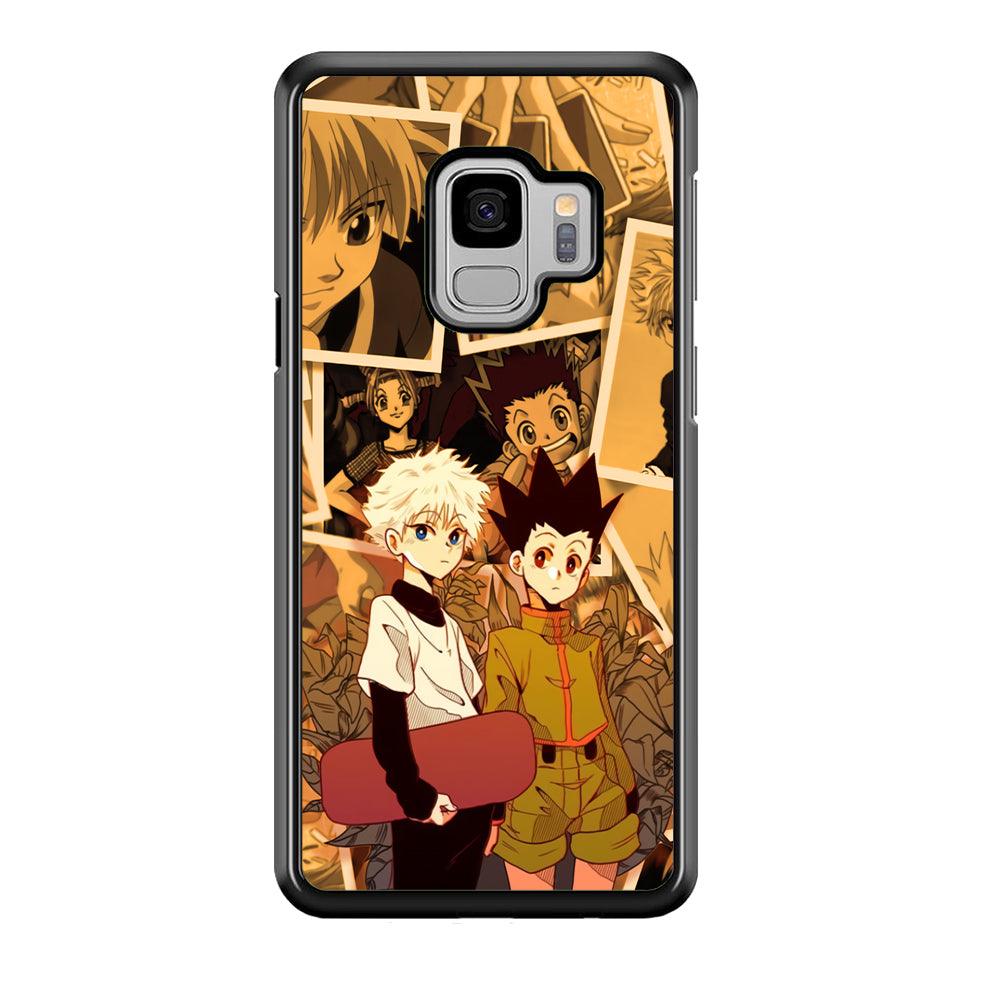 Hunter x Hunter The Comrade Assembly Samsung Galaxy S9 Case-Rubber Black (2D Case)-Oxvistore