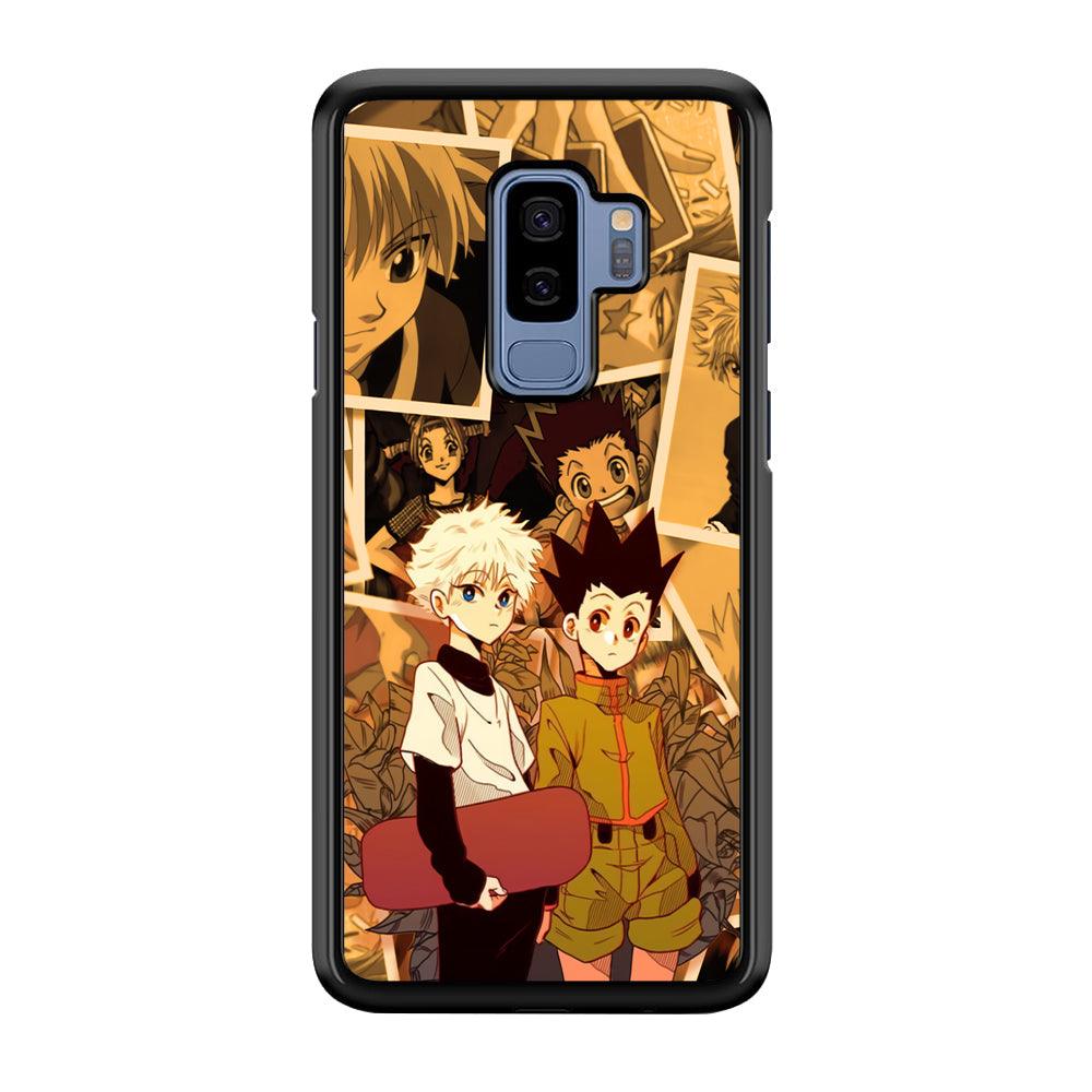 Hunter x Hunter The Comrade Assembly Samsung Galaxy S9 Plus Case-Rubber Black (2D Case)-Oxvistore