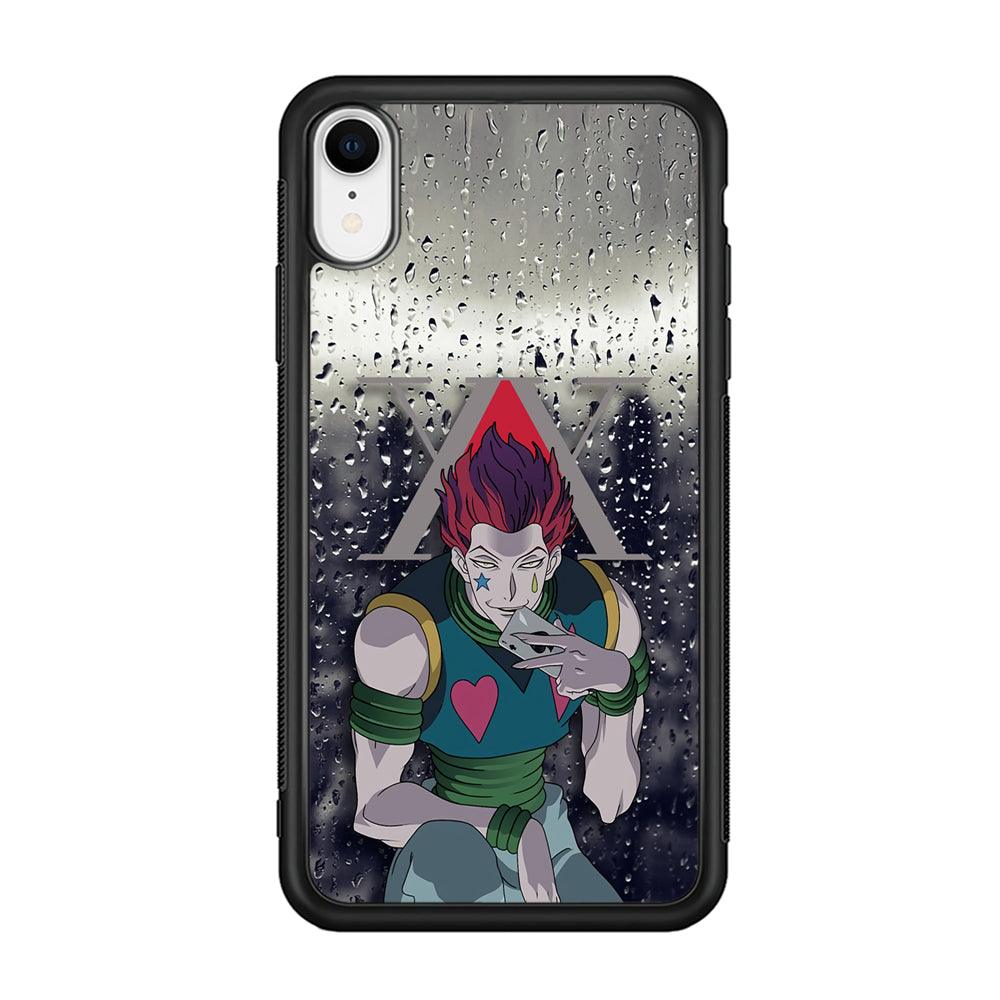 Hunter x Hunter a Day with Hisoka iPhone XR Case-Rubber Black (2D Case)-Oxvistore