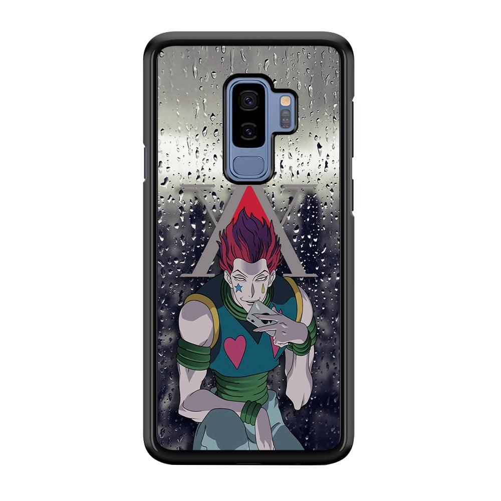 Hunter x Hunter a Day with Hisoka Samsung Galaxy S9 Plus Case-Rubber Black (2D Case)-Oxvistore
