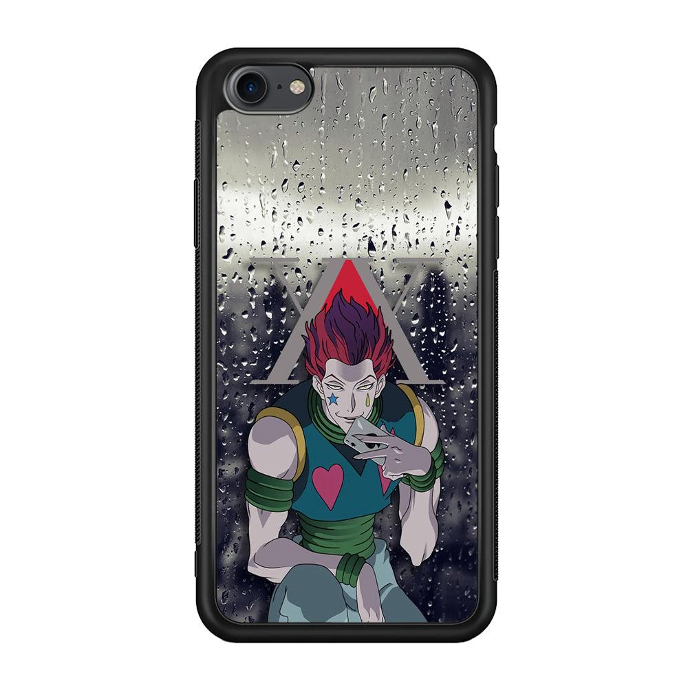 Hunter x Hunter a Day with Hisoka iPhone 8 Case-Rubber Black (2D Case)-Oxvistore