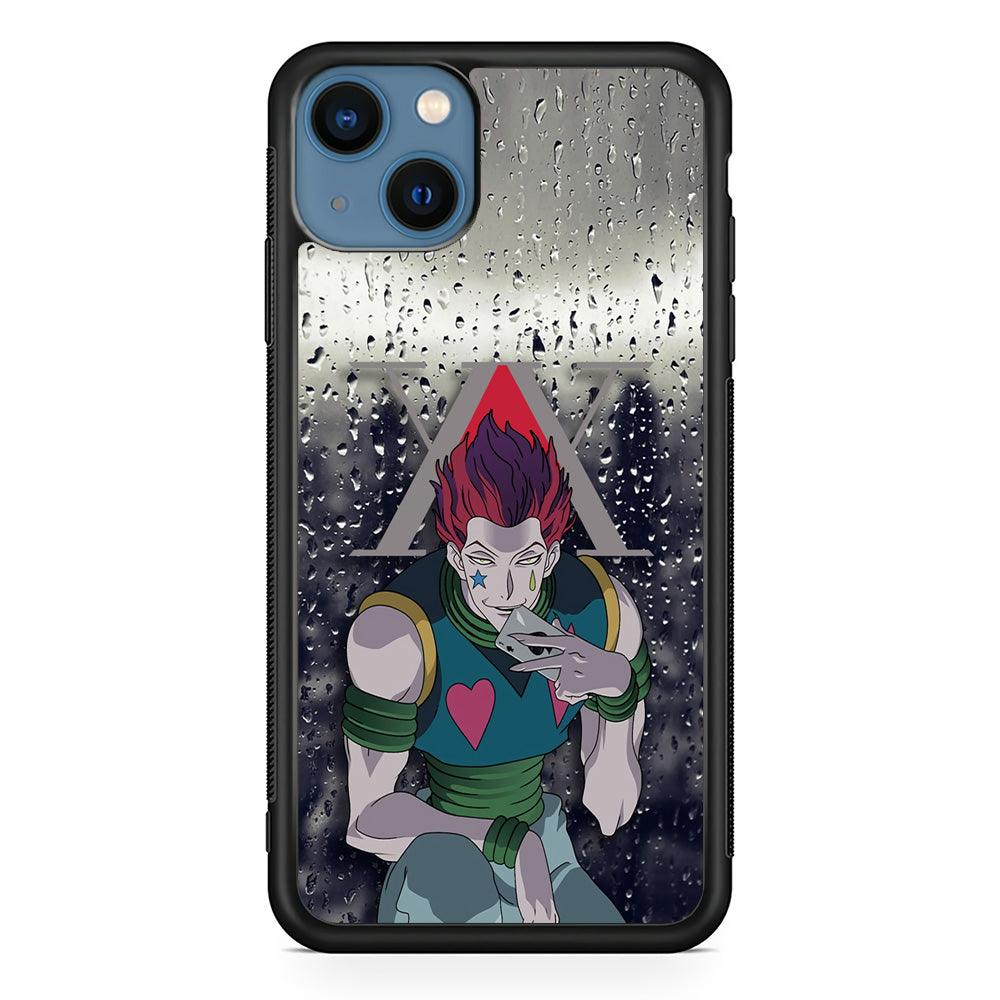 Hunter x Hunter a Day with Hisoka iPhone 14 Plus Case-Rubber Black (2D Case)-Oxvistore