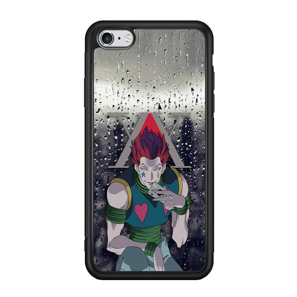 Hunter x Hunter a Day with Hisoka iPhone 6 | 6s Case-Rubber Black (2D Case)-Oxvistore