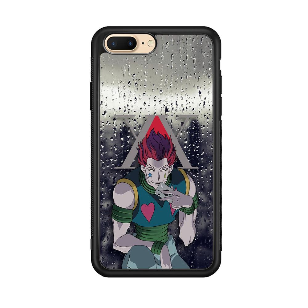 Hunter x Hunter a Day with Hisoka iPhone 8 Plus Case-Rubber Black (2D Case)-Oxvistore