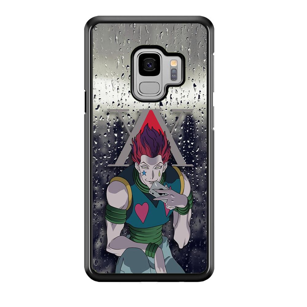 Hunter x Hunter a Day with Hisoka Samsung Galaxy S9 Case-Rubber Black (2D Case)-Oxvistore
