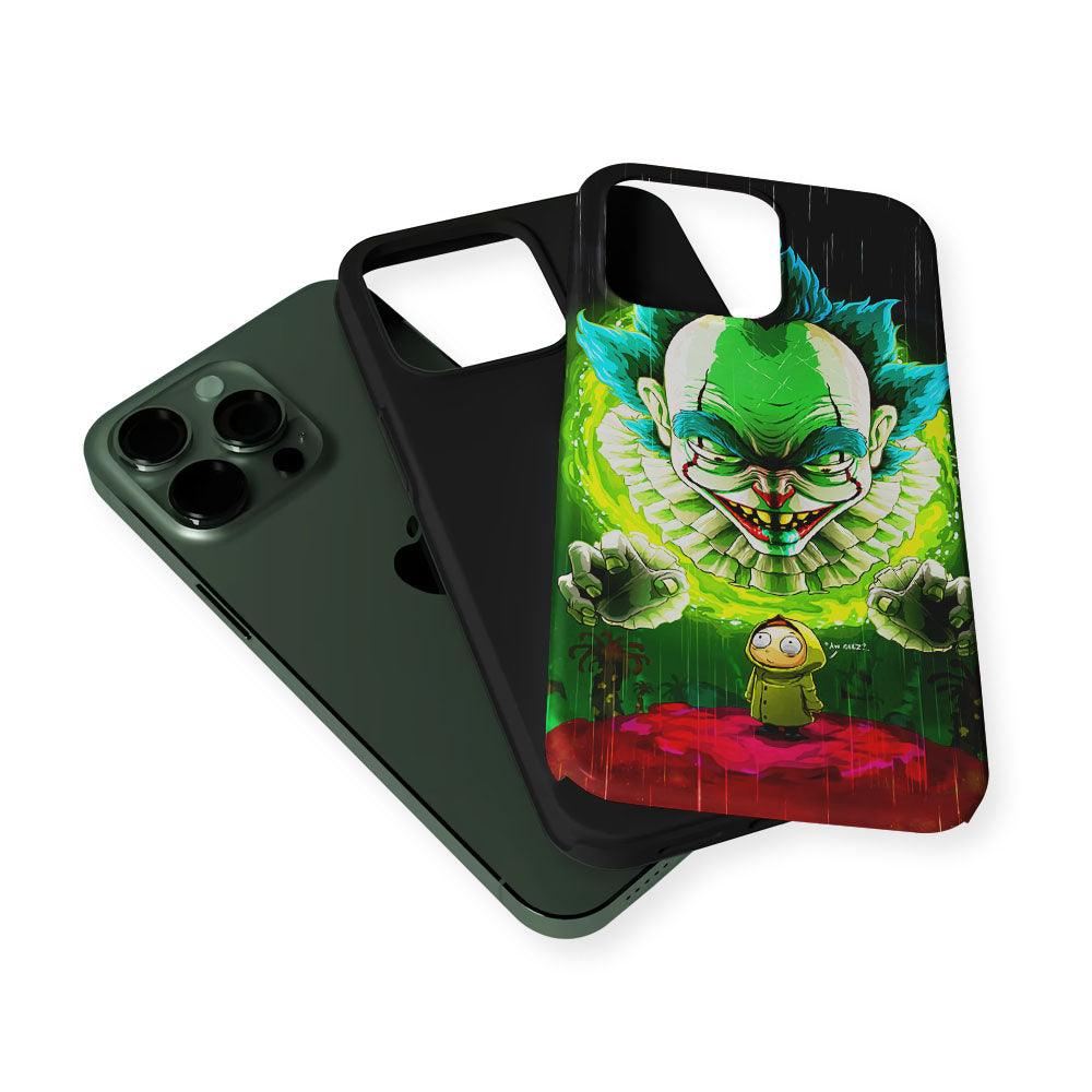 IT X Rick And Morty 2 in 1 Tough Phone Case-Oxvistore