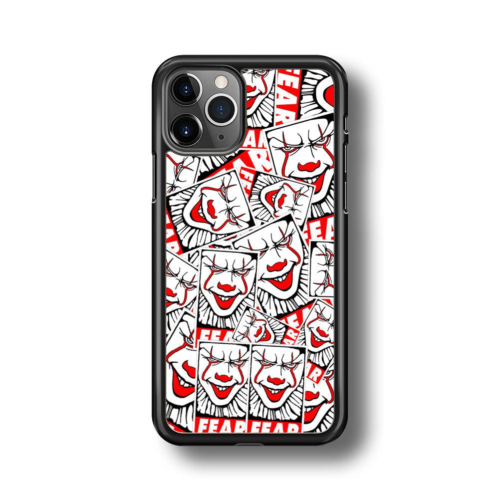 IT Fear Smile iPhone 11 Pro Case-Rubber Black (2D Case)-Oxvistore