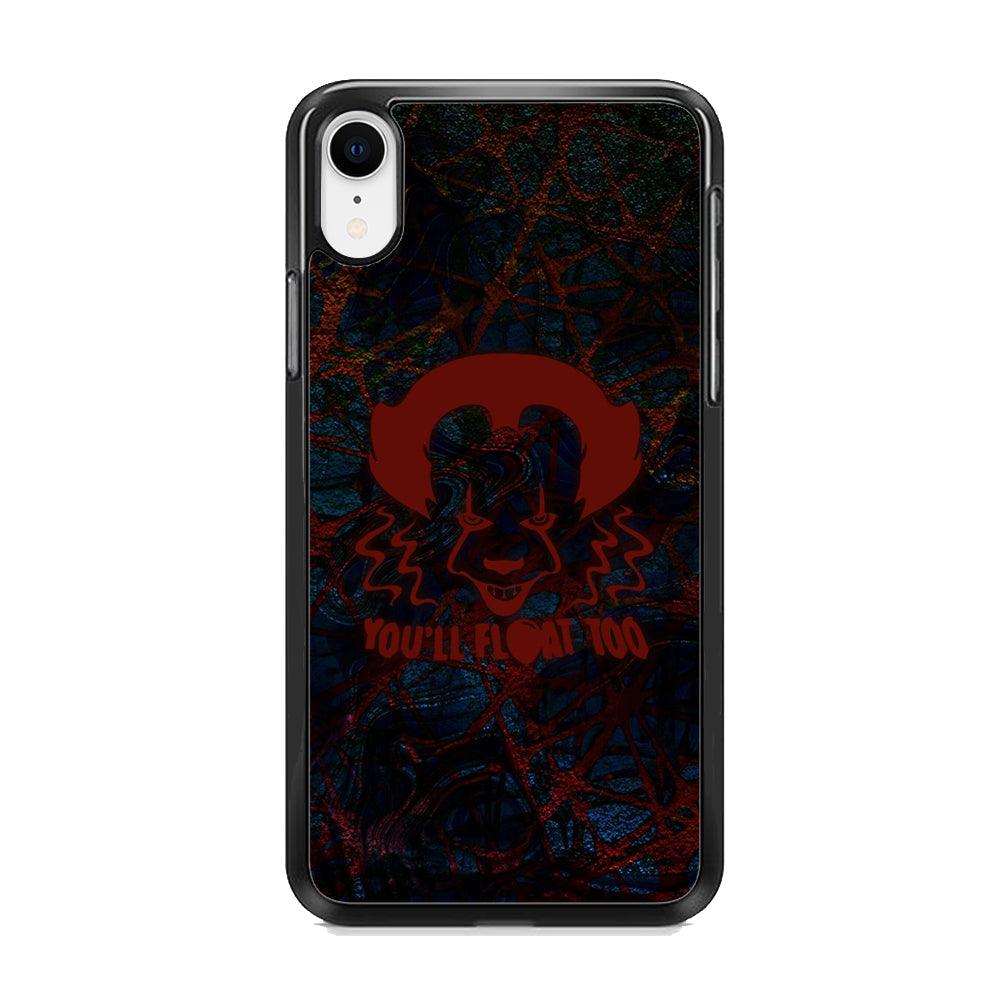 IT will Come to You iPhone XR Case-Rubber White (2D Case)-Oxvistore
