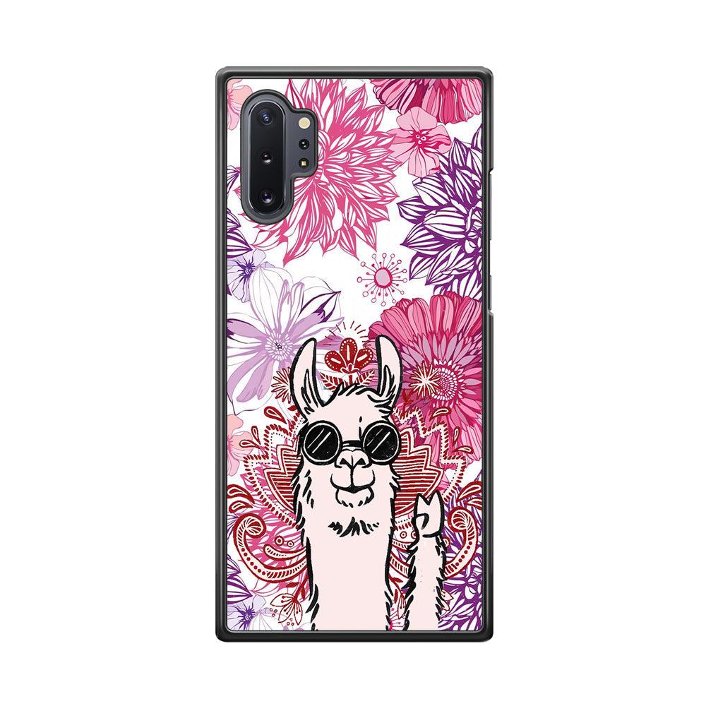 Ilama Message of Peace Samsung Galaxy Note 10 Plus Case-3D Case-Oxvistore