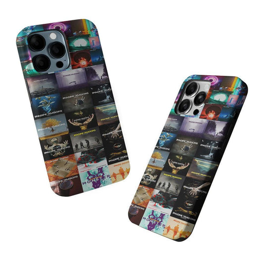 Imagine Dragons Album Collection 2 in 1 Tough Phone Case-Oxvistore
