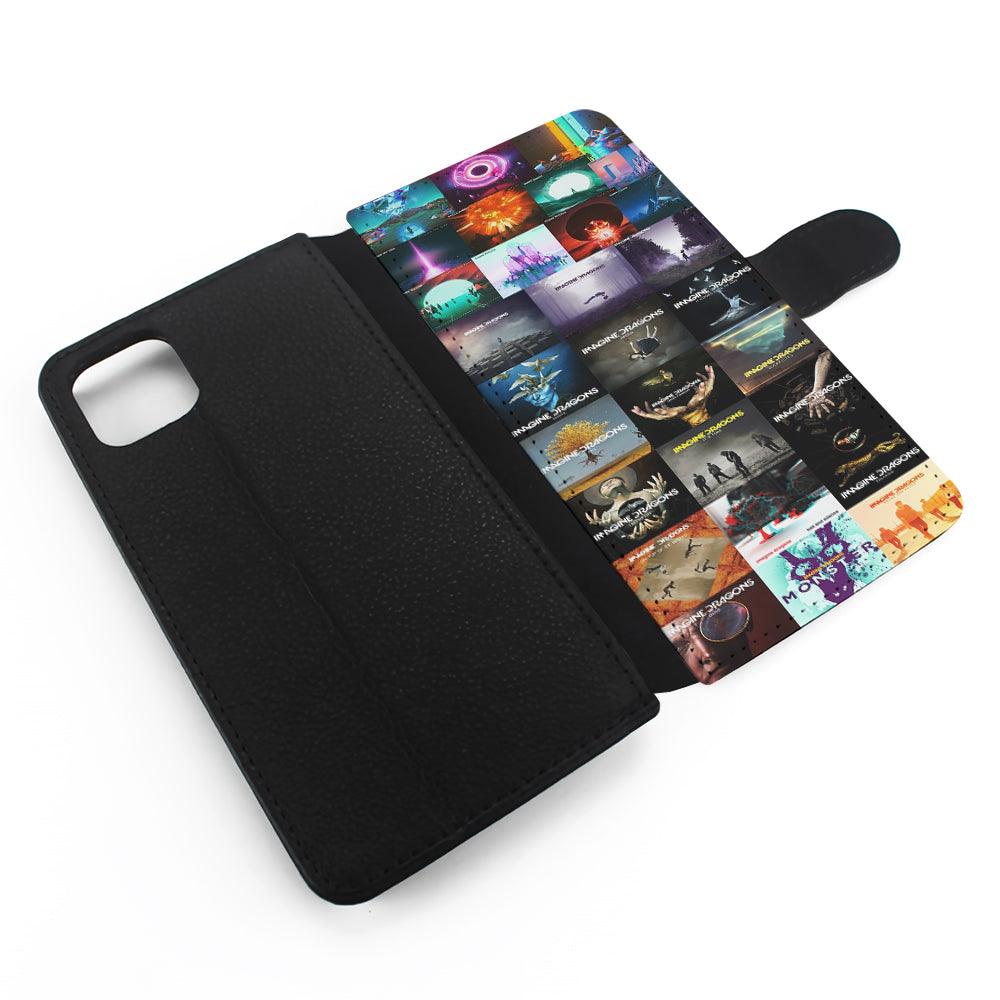 Imagine Dragons Album Collection Flip Wallet Phone Case-Oxvistore