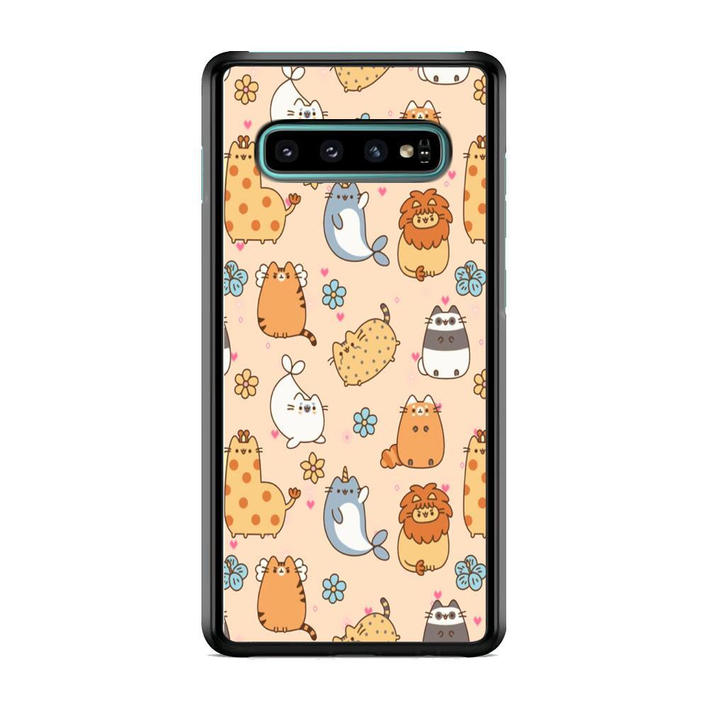 Imagine Life in Similarity Samsung Galaxy S10 Case-Rubber Black (2D Case)-Oxvistore