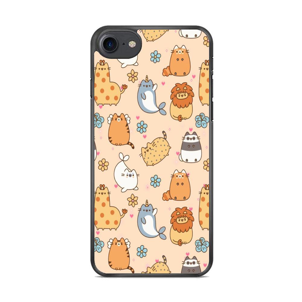 Imagine Life in Similarity iPhone 7 Case-Rubber Black (2D Case)-Oxvistore