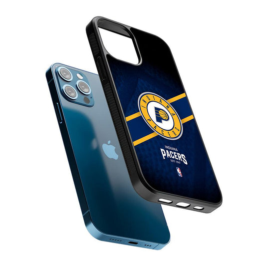 Indiana Pacers Logo 2D Rubber Phone Case-Oxvistore