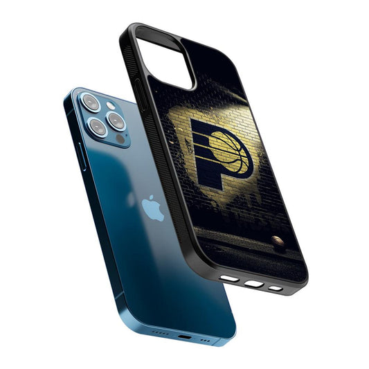 Indiana Pacers Wall 2D Rubber Phone Case-Oxvistore
