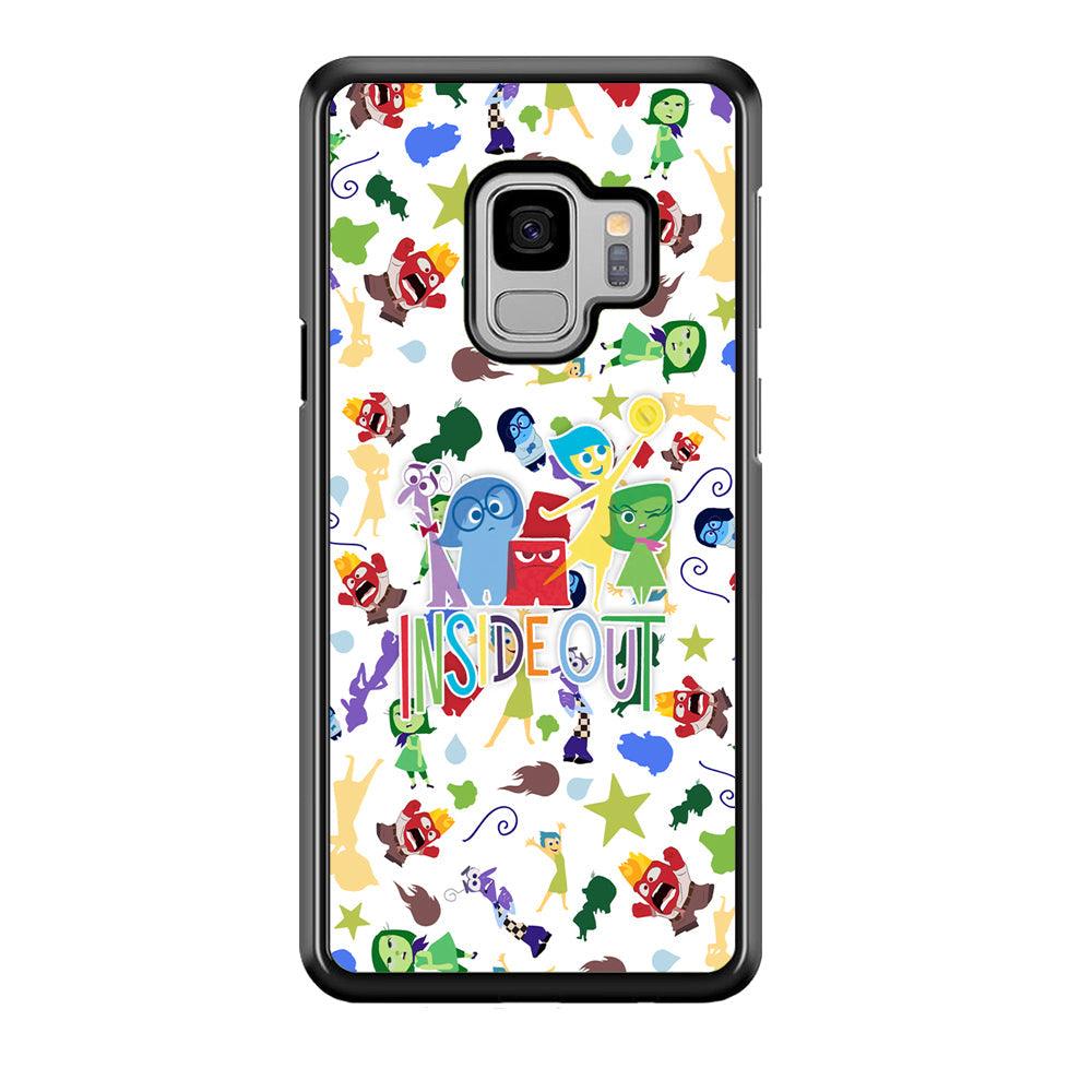 Inside Out Express Yourself Samsung Galaxy S9 Case-Rubber Black (2D Case)-Oxvistore