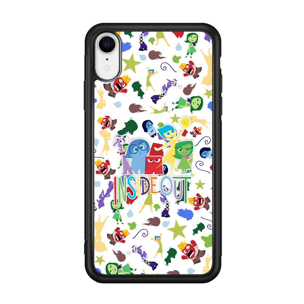 Inside Out Express Yourself iPhone XR Case-Rubber Black (2D Case)-Oxvistore
