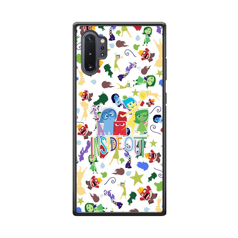 Inside Out Express Yourself Samsung Galaxy Note 10 Plus Case-Rubber Black (2D Case)-Oxvistore