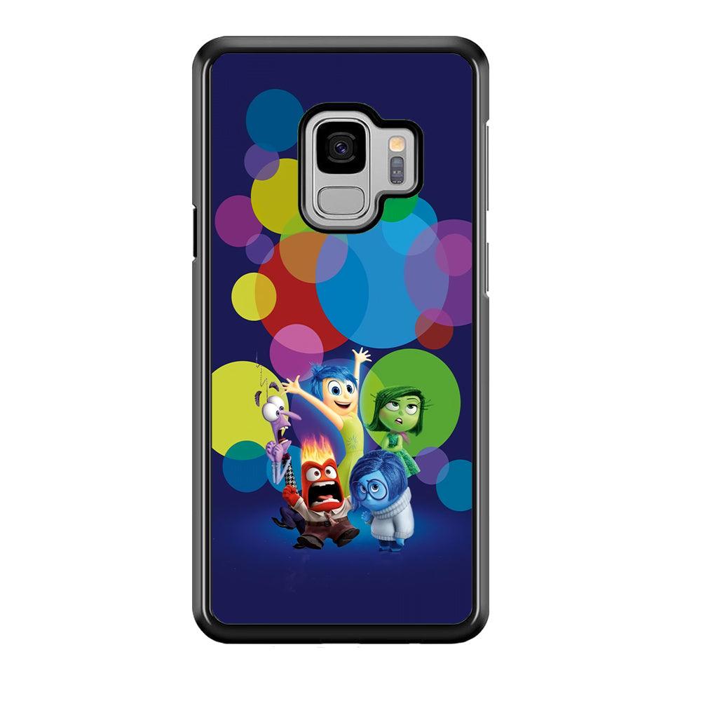 Inside Out Paradise of Mind Samsung Galaxy S9 Case-Rubber Black (2D Case)-Oxvistore
