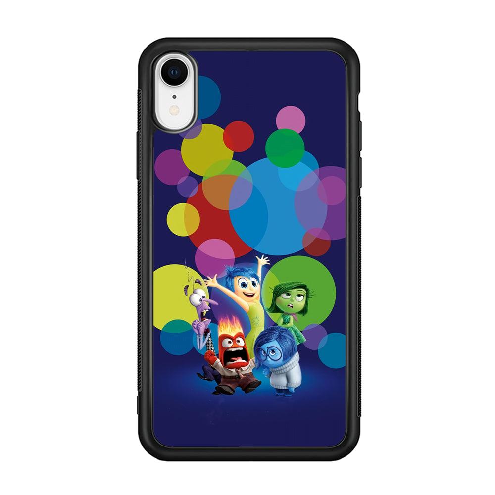 Inside Out Paradise of Mind iPhone XR Case-Rubber Black (2D Case)-Oxvistore