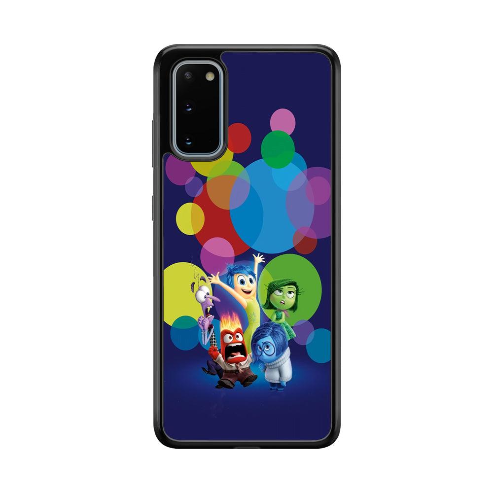 Inside Out Paradise of Mind Samsung Galaxy S20 Case-Rubber Black (2D Case)-Oxvistore