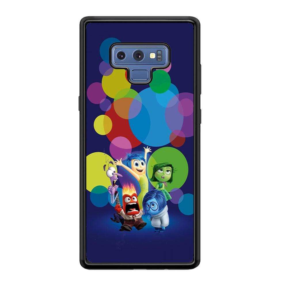 Inside Out Paradise of Mind Samsung Galaxy Note 9 Case-Rubber Black (2D Case)-Oxvistore