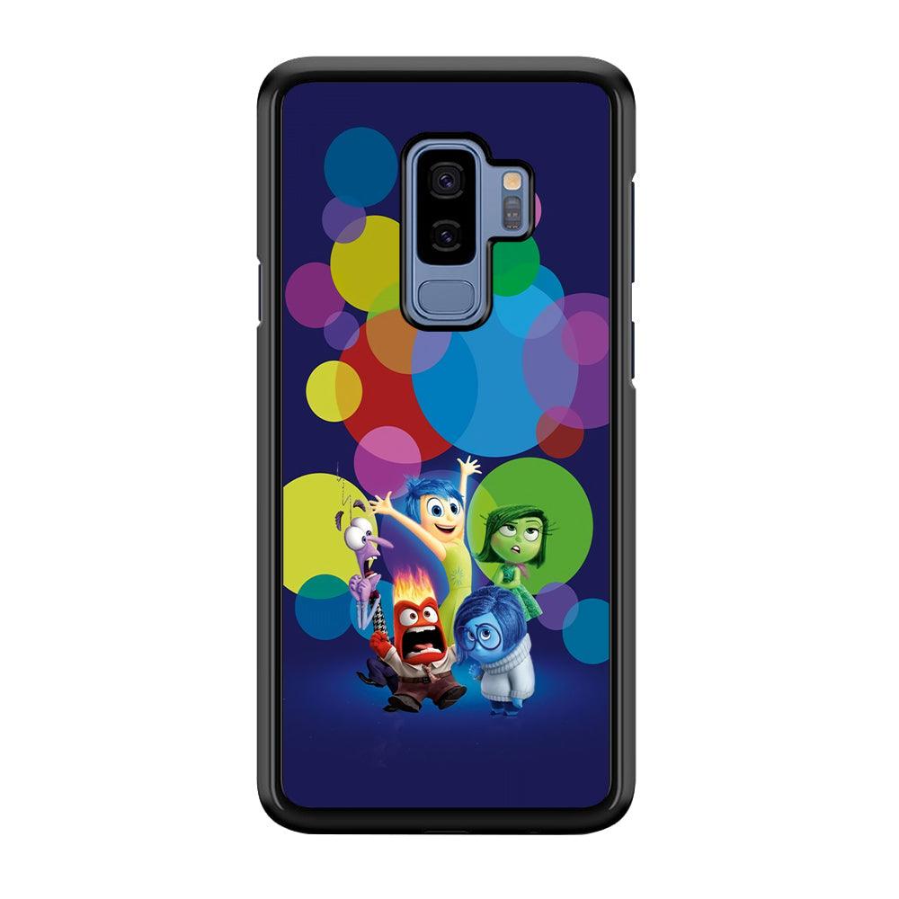Inside Out Paradise of Mind Samsung Galaxy S9 Plus Case-Rubber Black (2D Case)-Oxvistore
