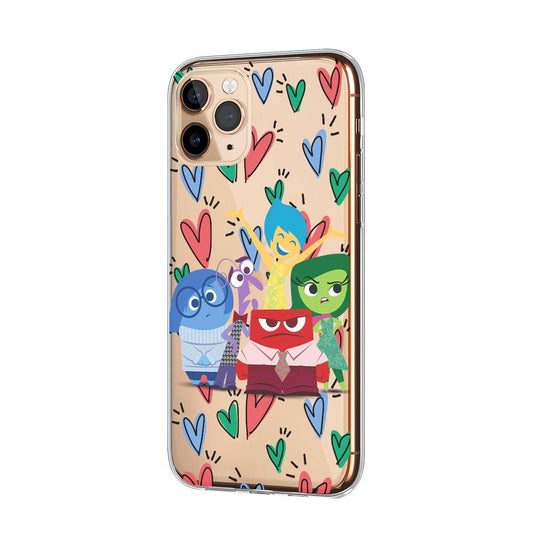 Inside Out The Great Family Clear Soft Case-Oxvistore