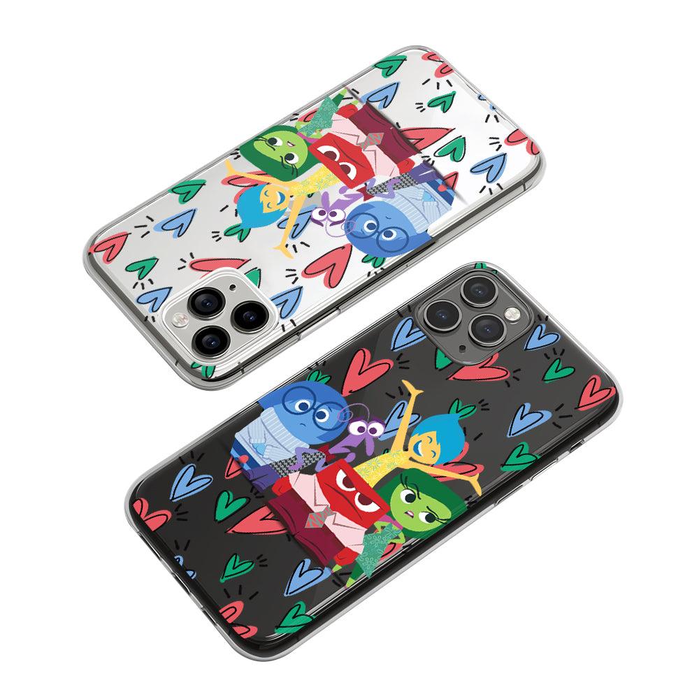 Inside Out The Great Family Clear Soft Case-Oxvistore