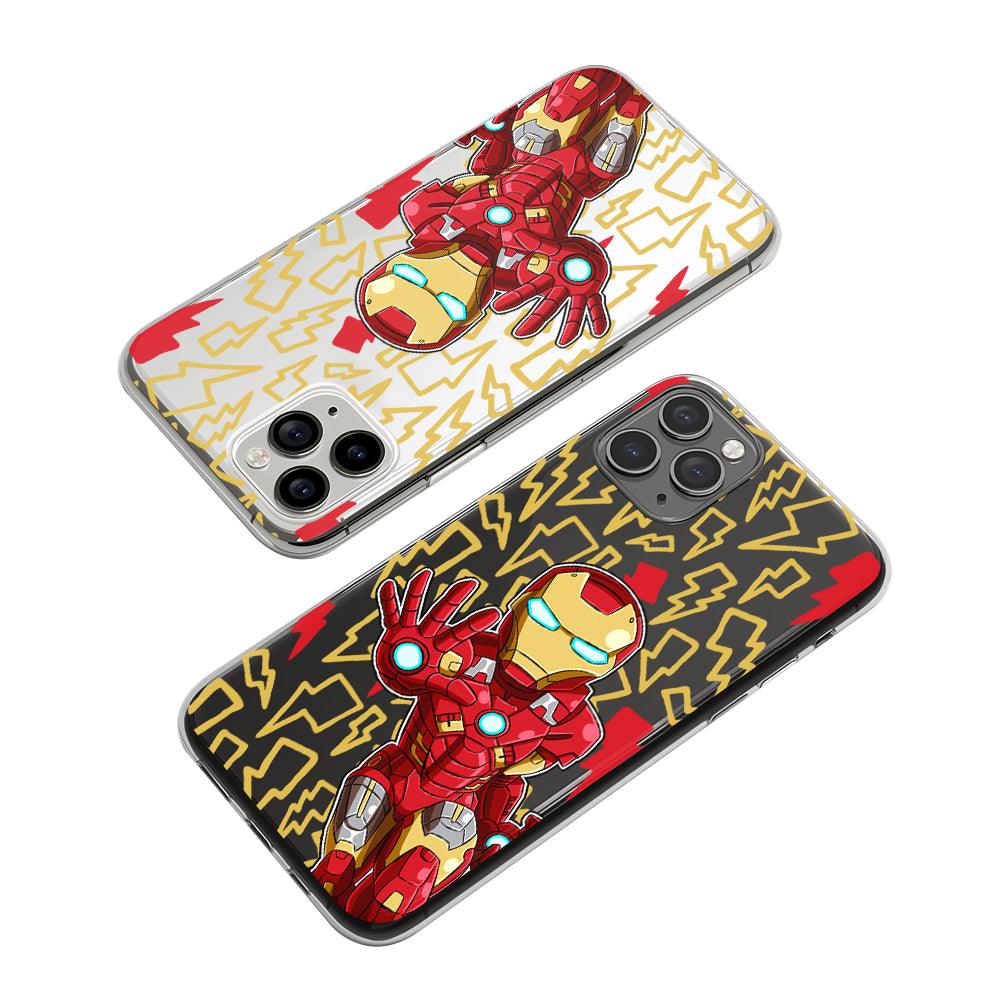 Iron Man The Way of a Warrior Clear Soft Case-Oxvistore