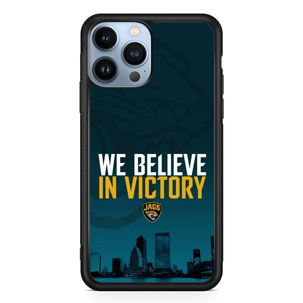 Jacksonville Jaguars Victory 2D Rubber Phone Case-Black-Oxvistore