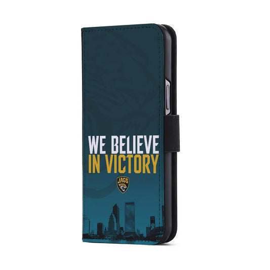 Jacksonville Jaguars Victory Flip Wallet Phone Case-Oxvistore