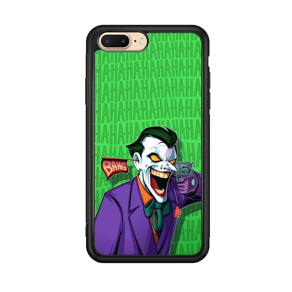 Joker Bang Your Enemy iPhone 7 Plus Case-Rubber Black (2D Case)-Oxvistore