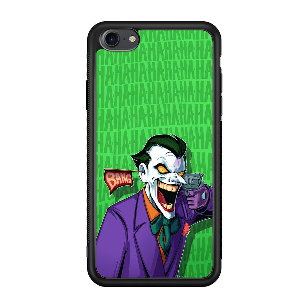 Joker Bang Your Enemy iPhone 7 Case-Rubber Black (2D Case)-Oxvistore
