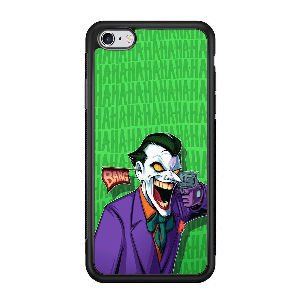 Joker Bang Your Enemy iPhone 6 Plus | 6s Plus Case-Rubber Black (2D Case)-Oxvistore