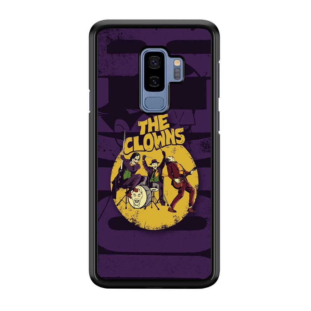 Joker Clown Feast Mode Samsung Galaxy S9 Plus Case-Rubber Black (2D Case)-Oxvistore