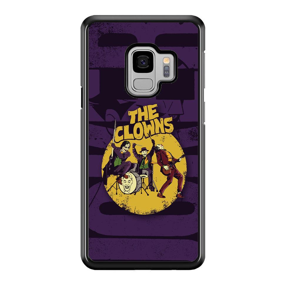 Joker Clown Feast Mode Samsung Galaxy S9 Case-Rubber Black (2D Case)-Oxvistore
