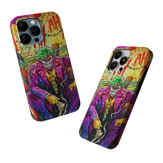 Joker Comics Colorful 2 in 1 Tough Phone Case-Oxvistore