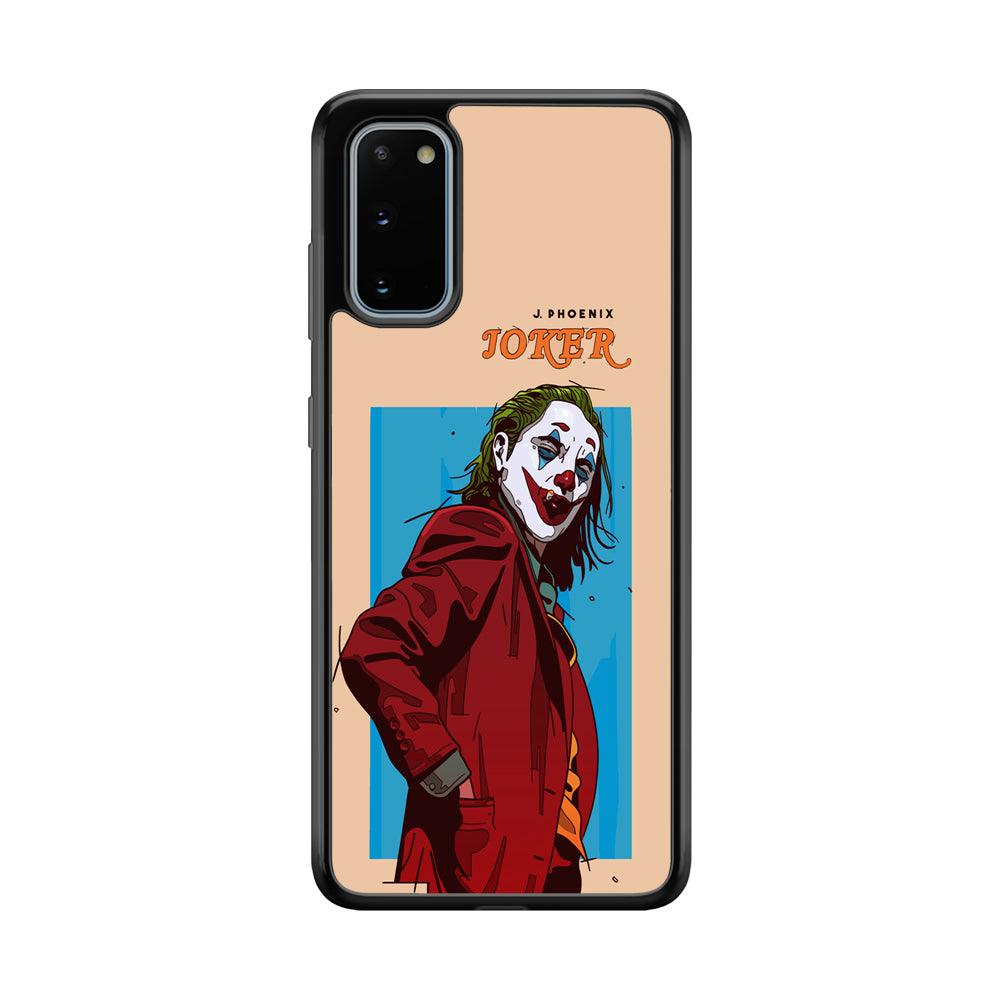 Joker Make The Great Smile Samsung Galaxy S20 Case-Rubber Black (2D Case)-Oxvistore