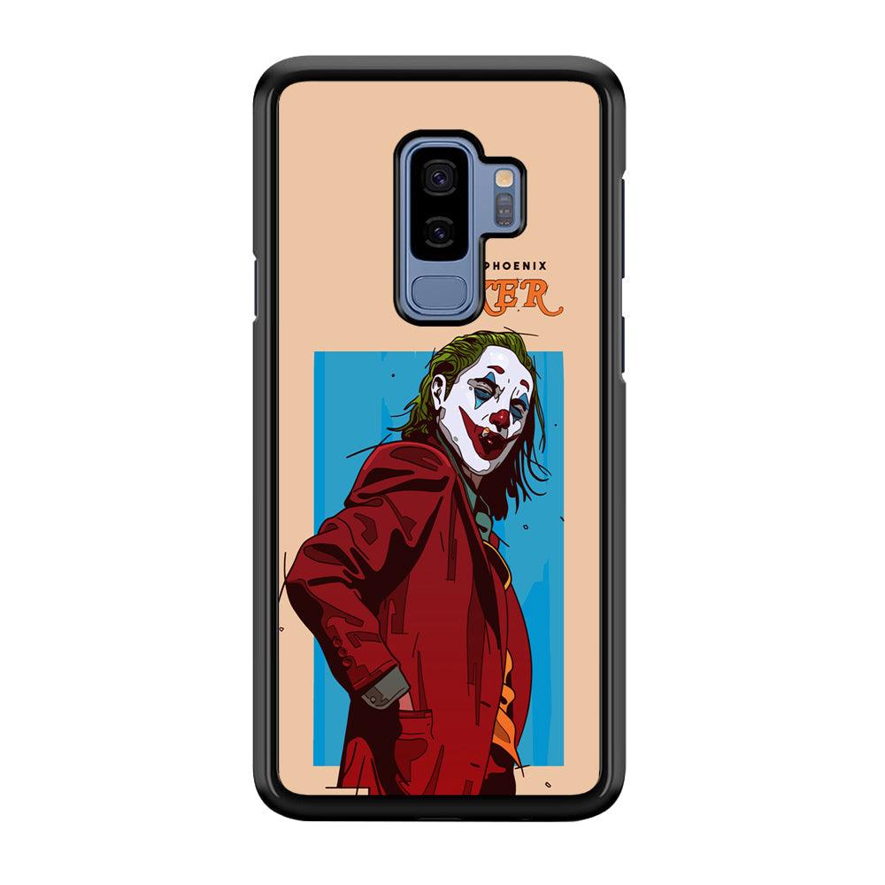 Joker Make The Great Smile Samsung Galaxy S9 Plus Case-Rubber Black (2D Case)-Oxvistore