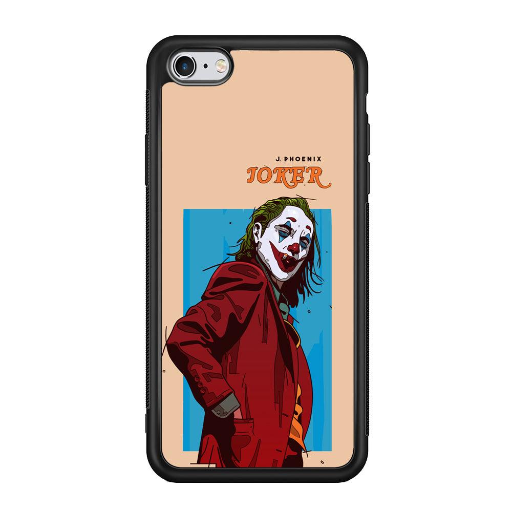 Joker Make The Great Smile iPhone 6 Plus | 6s Plus Case-Rubber Black (2D Case)-Oxvistore