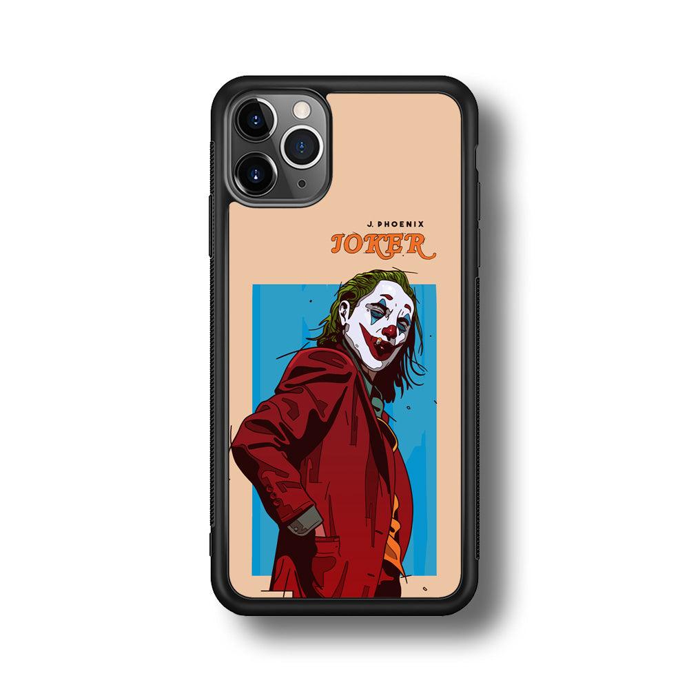 Joker Make The Great Smile iPhone 11 Pro Case-Rubber Black (2D Case)-Oxvistore